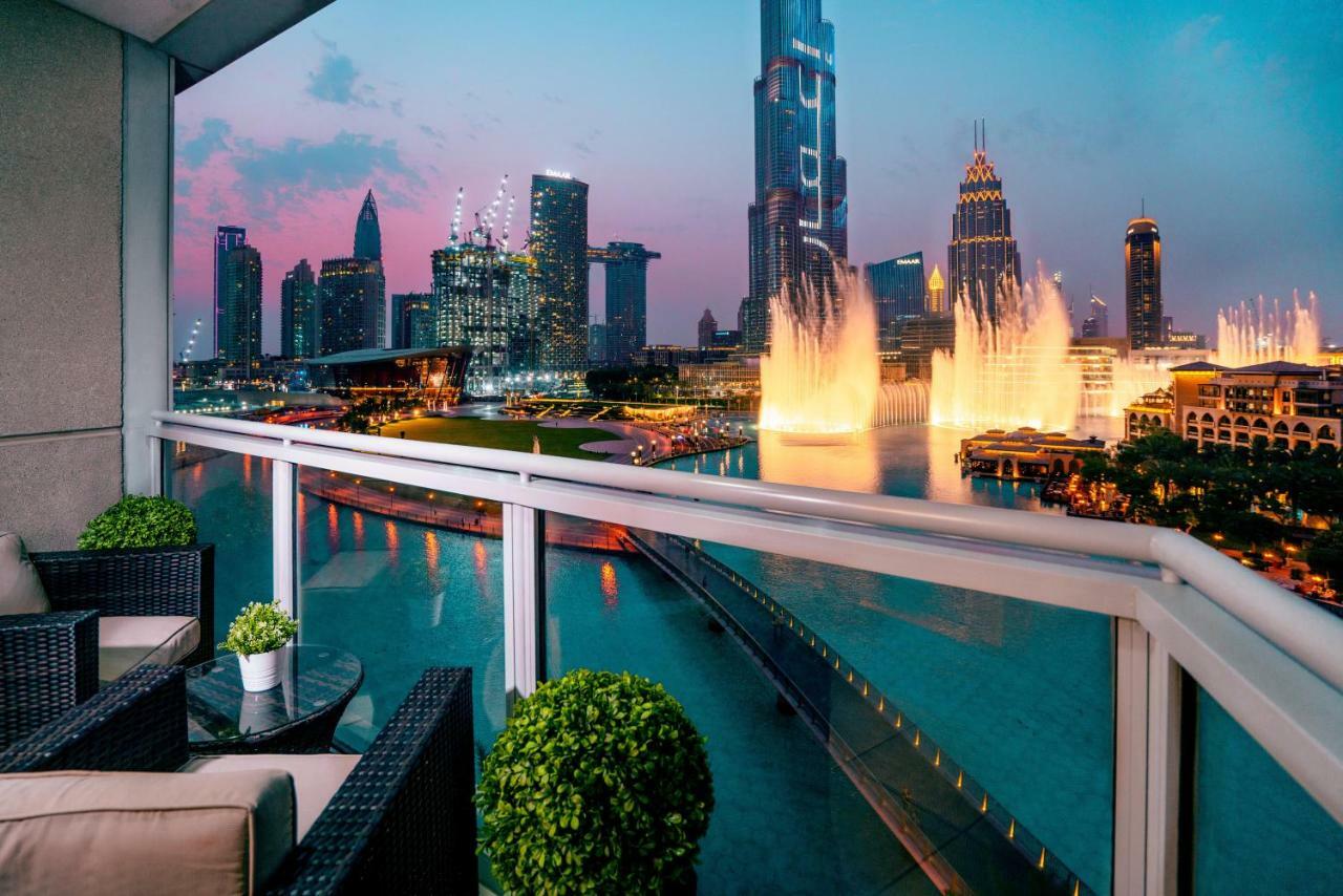 Elite Royal Apartment - Full Burj Khalifa & Fountain View - 2 Bedrooms And 1 Open Bedroom Without Partition 迪拜 外观 照片